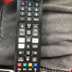 55inch Samsung tv 4K with remote control